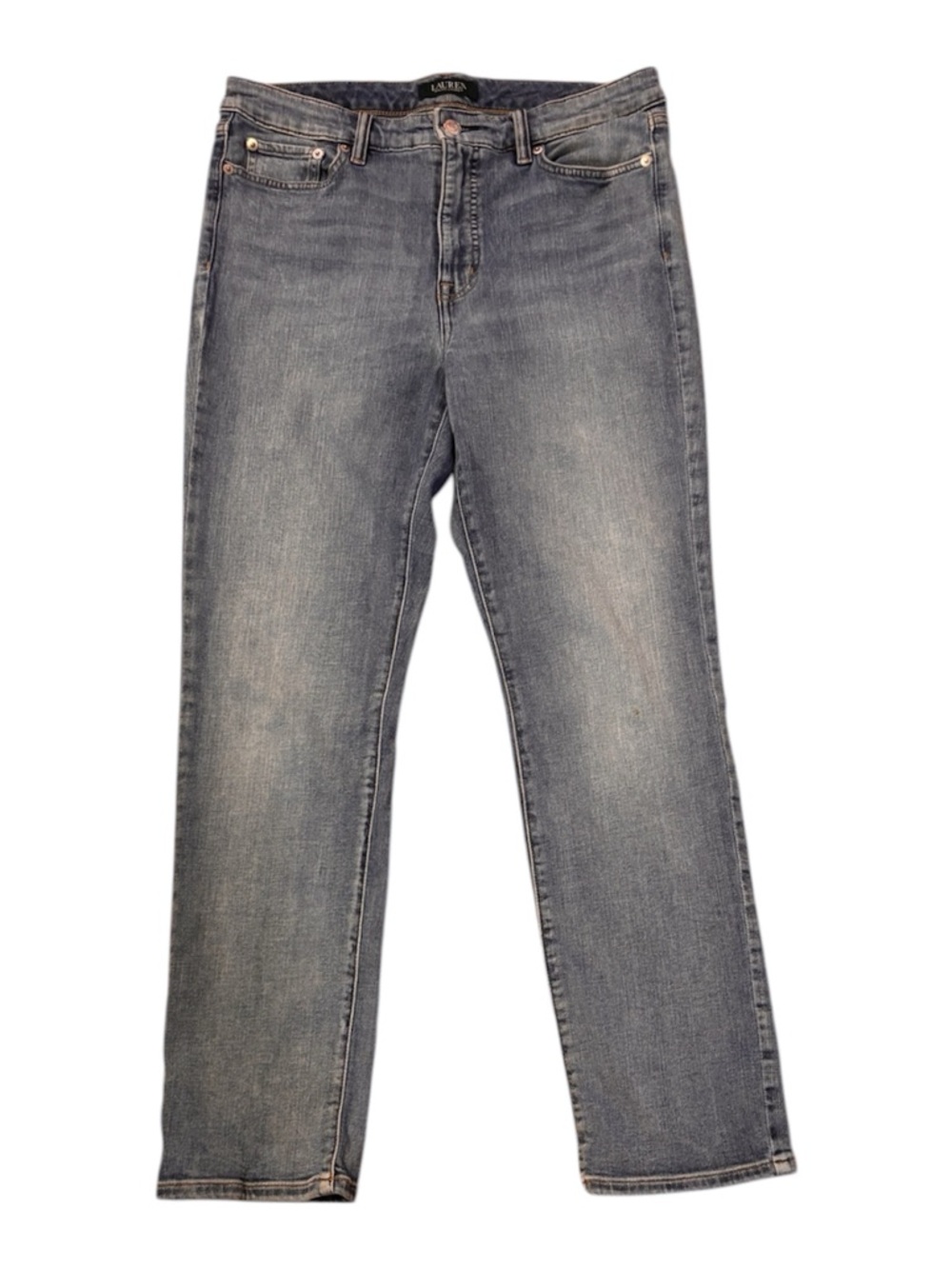 Ralph Lauren Women's Boyfriend Jeans - Light Blue Wash